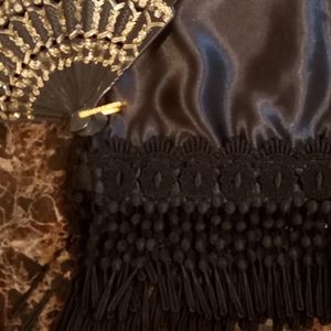 Lap Scarf and Hand Fan